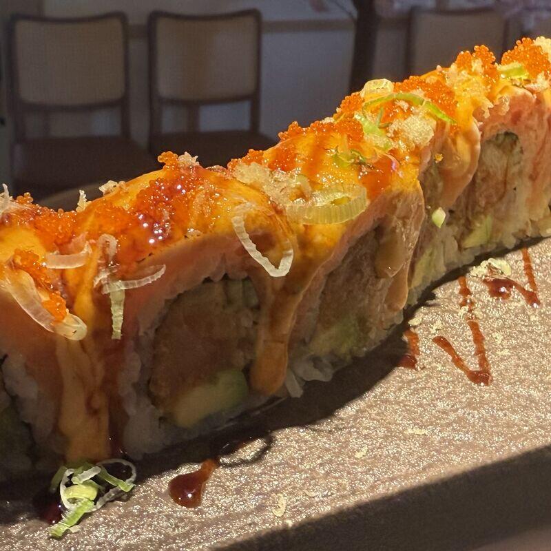 Salmon Lava Bomb Roll